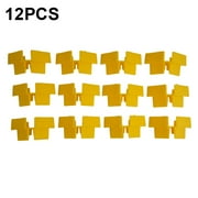 KAJOVE Bakeware Sets Tray Stackers 12Pcs White Yellow Fit Harvest Right Freeze Right Freeze Dryer Trays Tray Stackers yellow